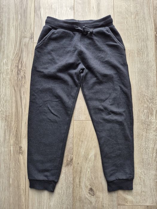 Spodnie dresowe dziecięce, czarne, Kik, rozm 122