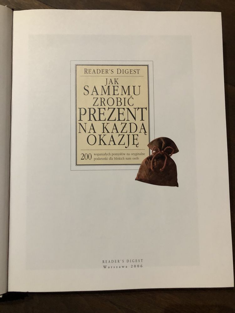 Ksiazka - jak samemu zrobic prezent na kazda okazje