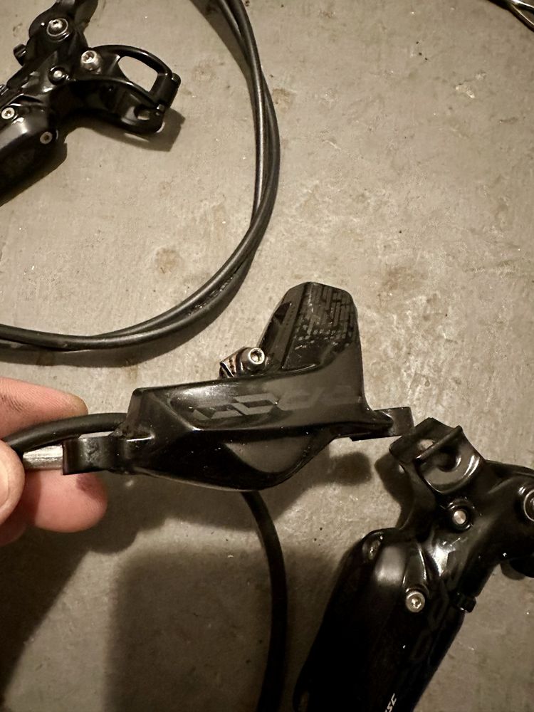 Sram Code RSC 4 tloczkowe komplet bdb stan