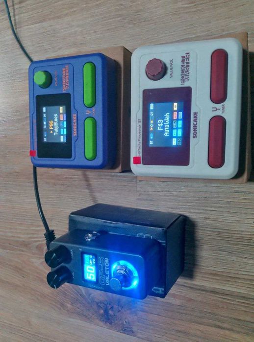 Процессор гитарный/бас Valeton GP-5, Sonicake Pocket master