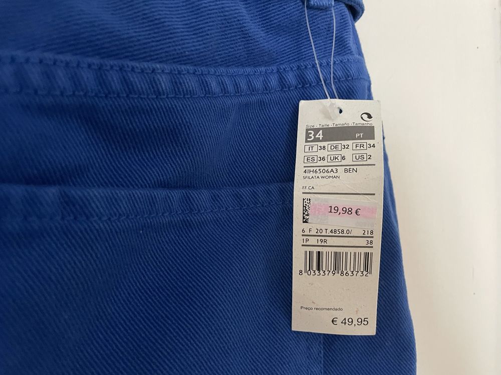 Saia Benetton Azul