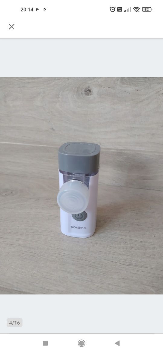 Sanitas SIH 52 Inhalator Membranowy

Po zwrocie, nowy.

Nie używany, s