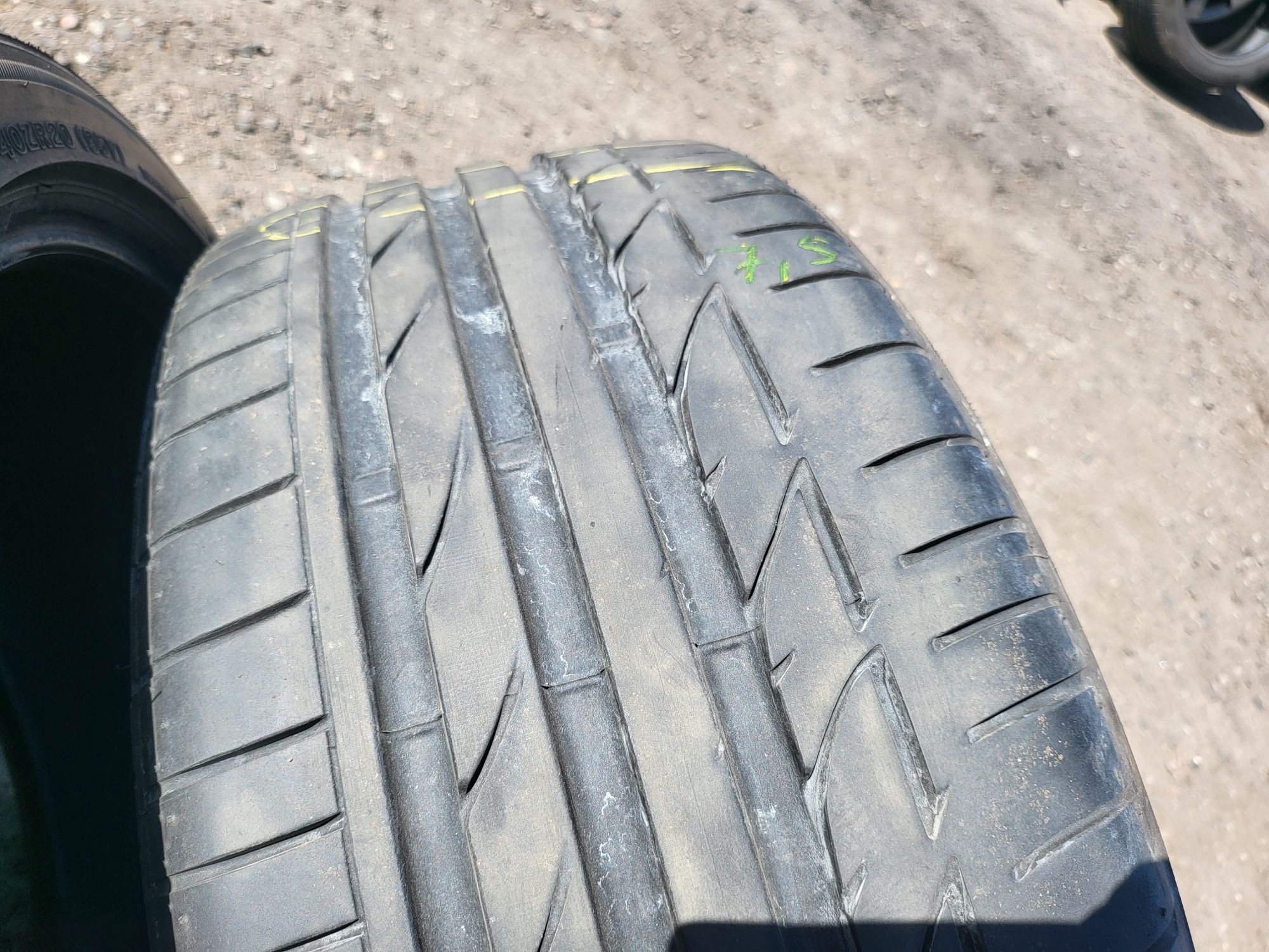 Opony letnie 245/40/20 95Y Bridgestone Potenza bieżnik 8mm-7,5mm 2016r