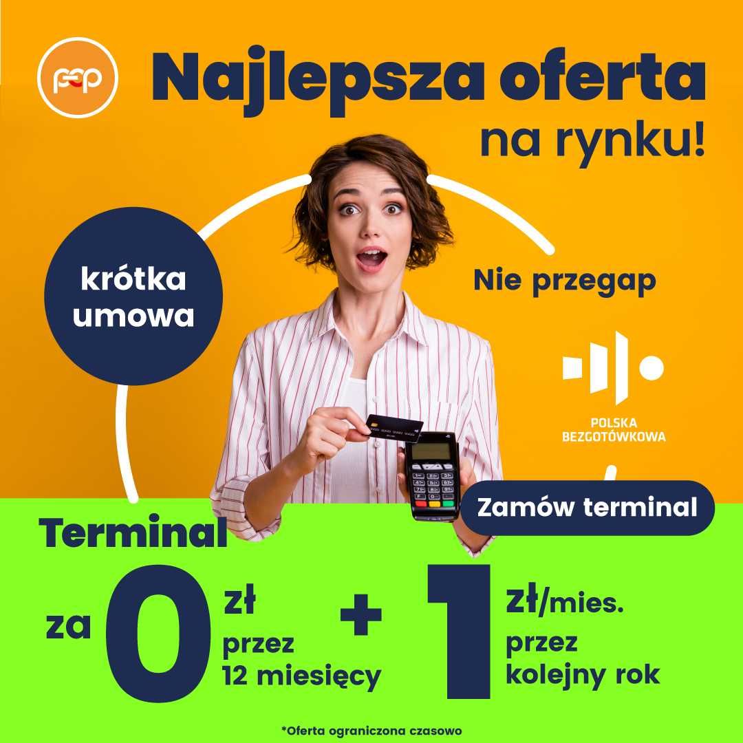 Nowoczesny Terminal płatniczy za 0 zł