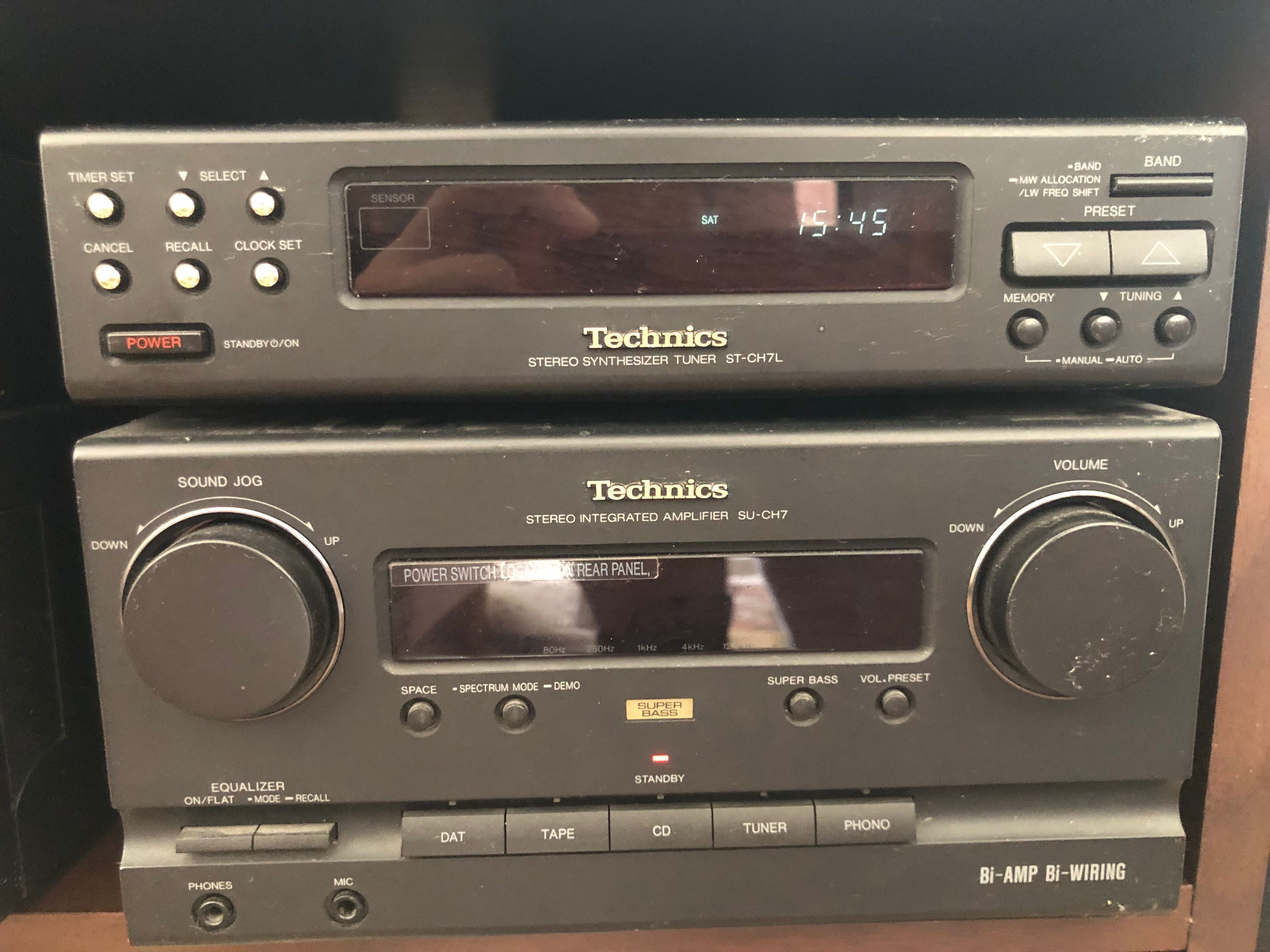 Gramofon Technics SL BD20 + wieża
