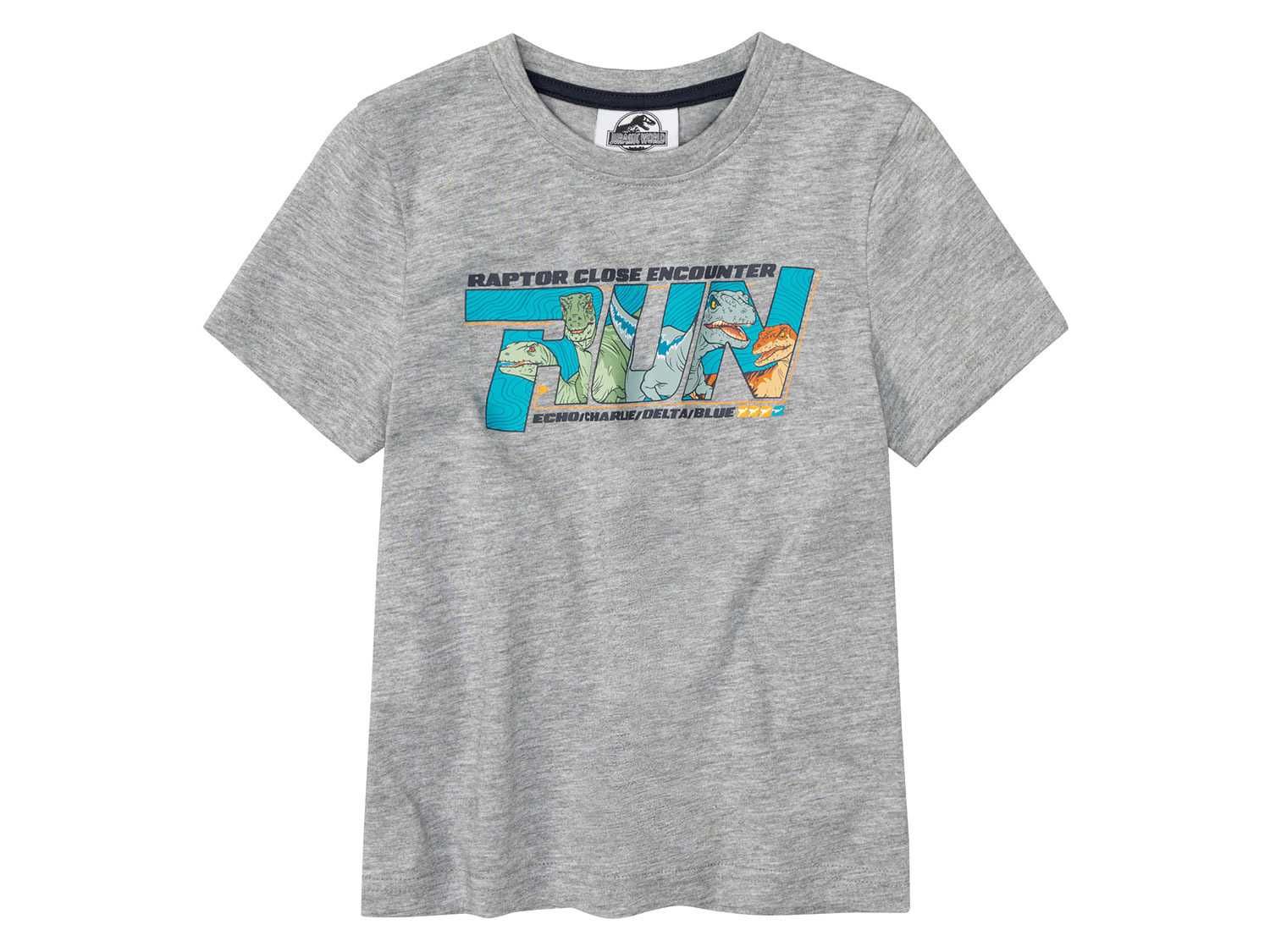T-shirt chłopięcy Jurassic World 2 szt r. 122-128