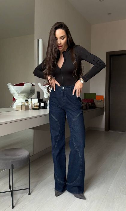 Боді жіноче. Боді базове чорне.  Чорне боді з блискавкою