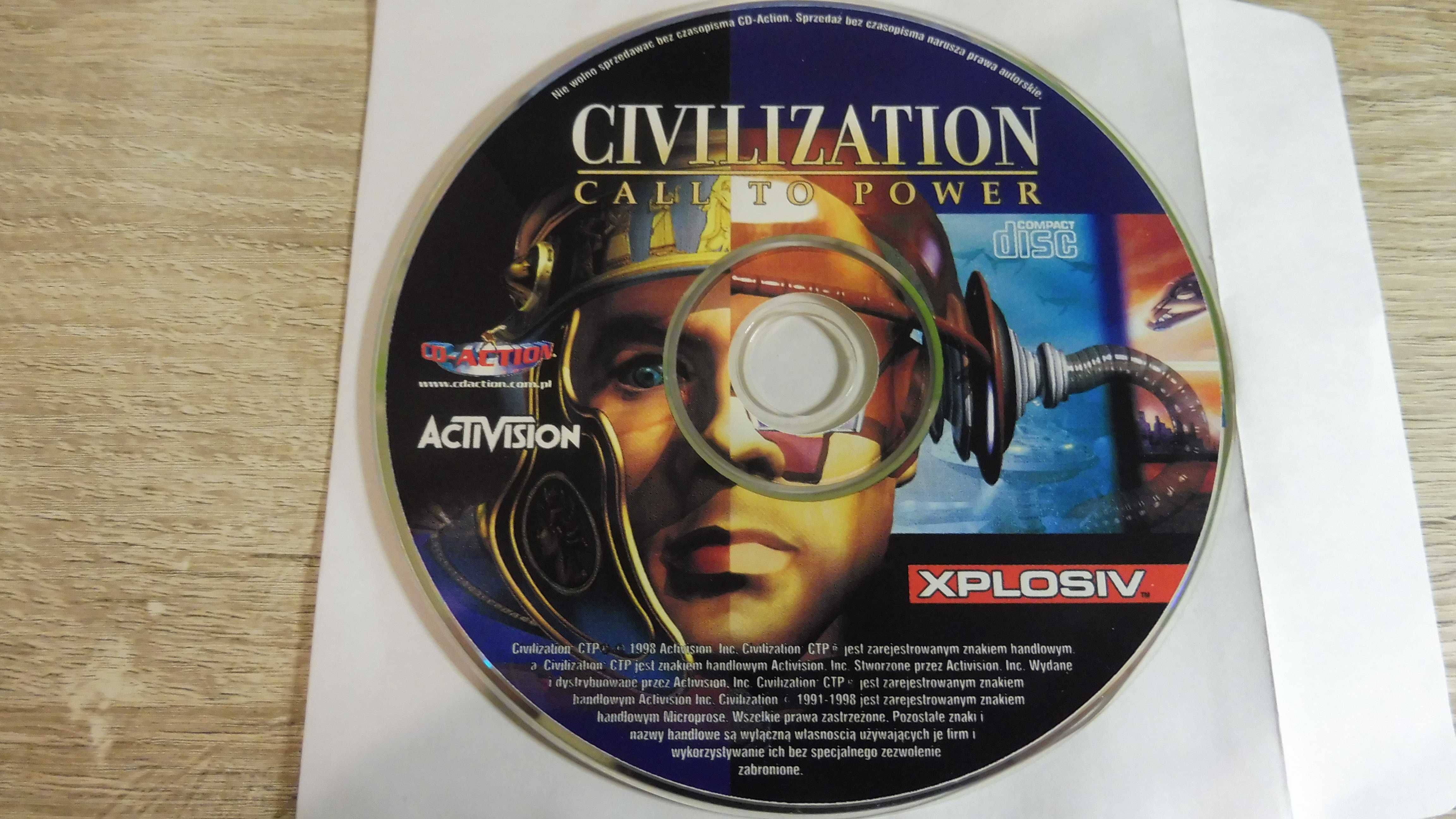 Civilization Call to power - CD Action - Xplosiv