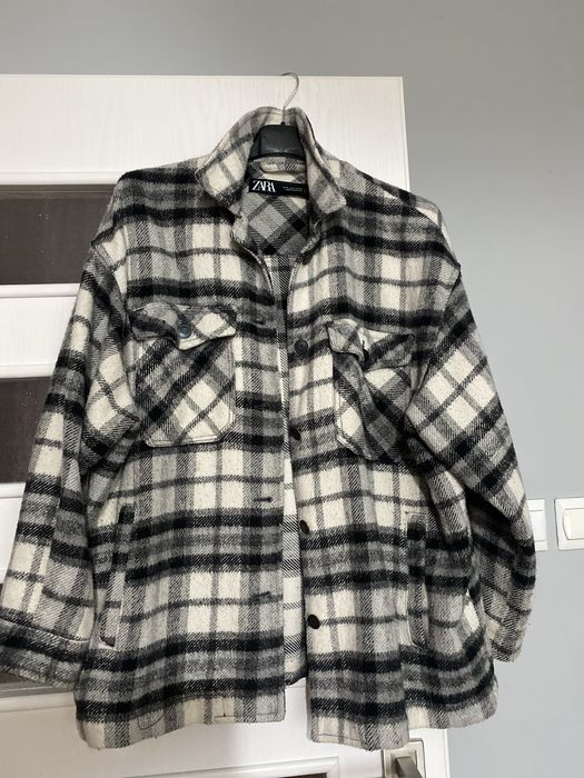 Damska Kurtka koszulowa w krate