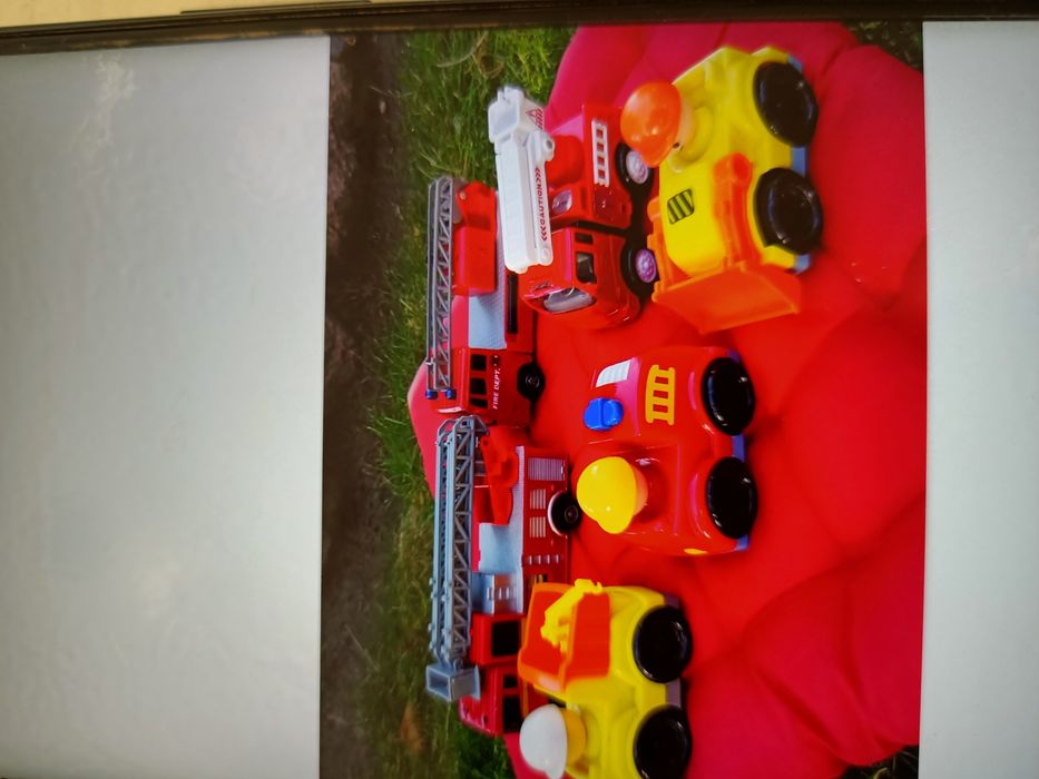 Samochód , wóz strażacki, koparka dla chłopca, dla malucha