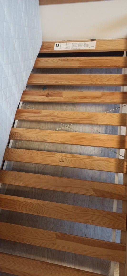 Łóżko dziecięce Singlar Ikea drewniana rama