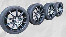 ALUFELGI felgi aluminiowe 17" cali MOMO TENS 4szt.