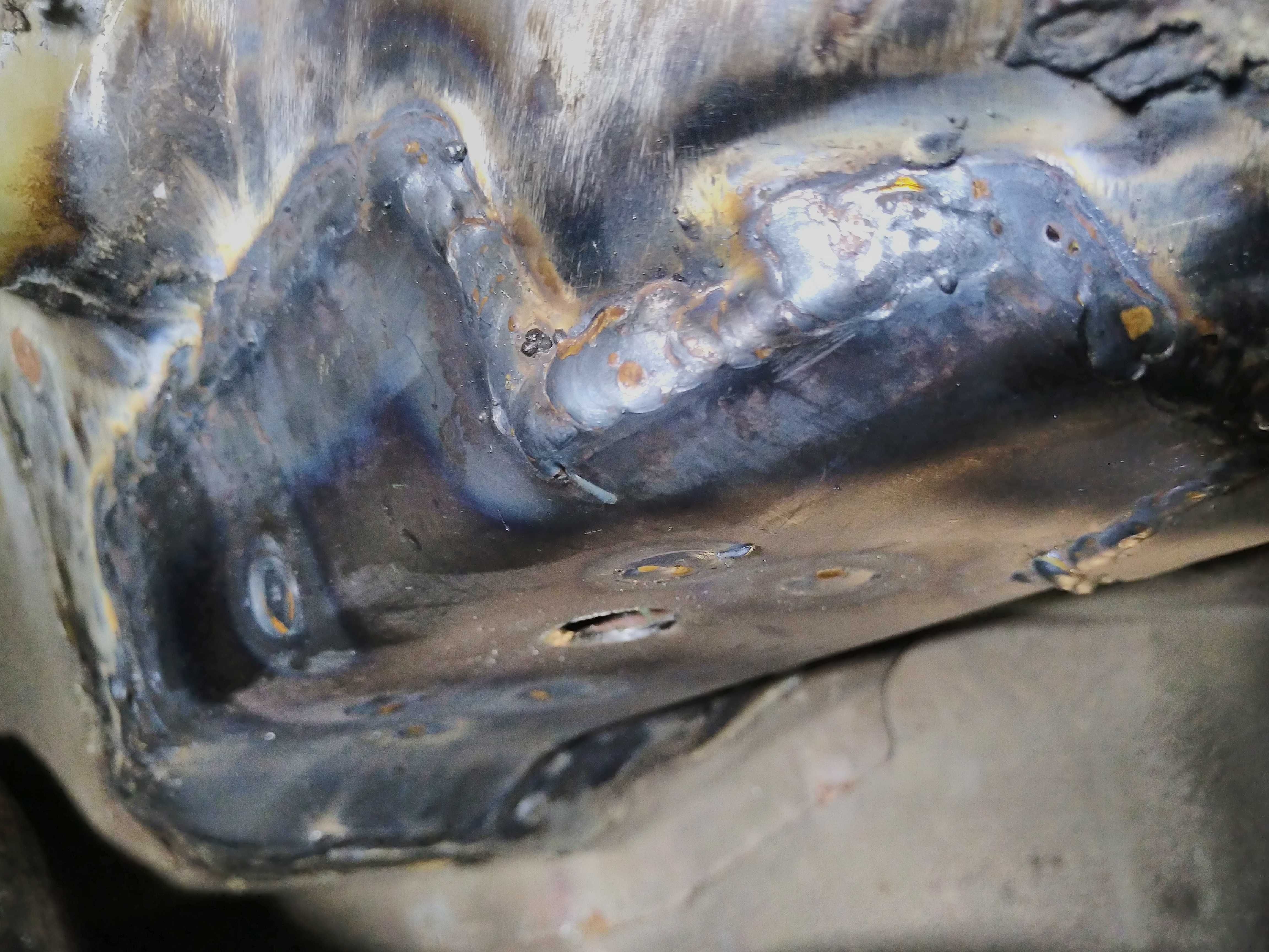 Naprawa Wyrwanego mocowania Sanek Wzmocnienie Podłogi wózka BMW E46 36