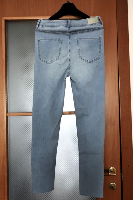 Нові скінні джинси marks&spencer блакитні