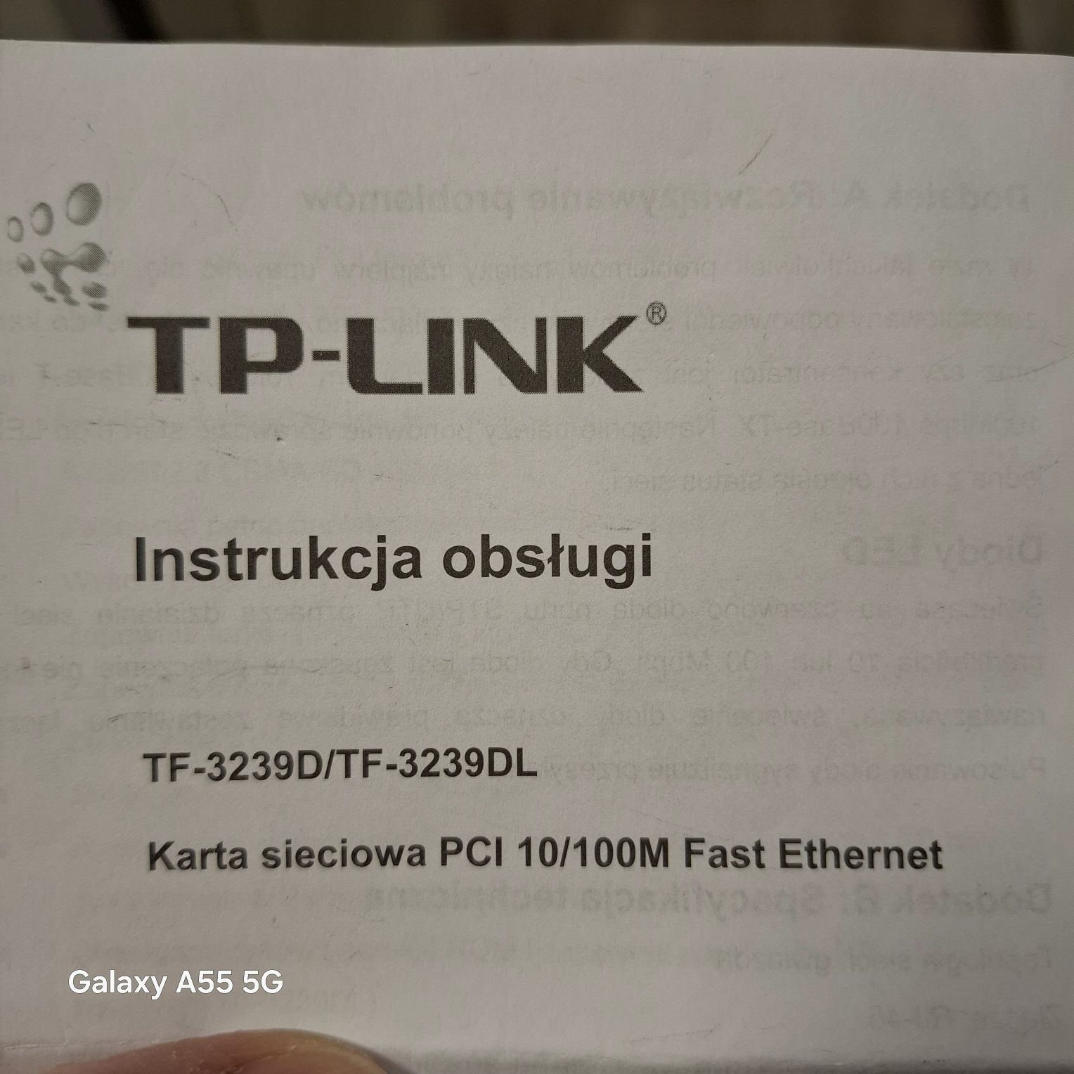 TP- LINK karta sieciowa