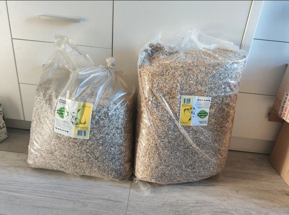 Ściółka konopna dla gryzoni