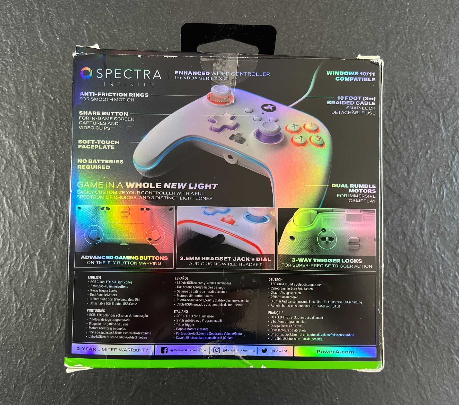 PowerA Spectra Infinity Enhanced Wired Controller Xbox Series X i S