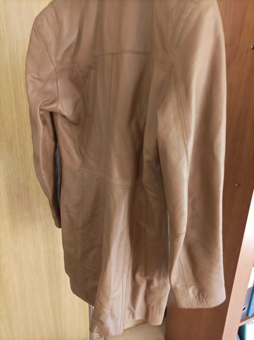 Blusão Comprido 100% PELE