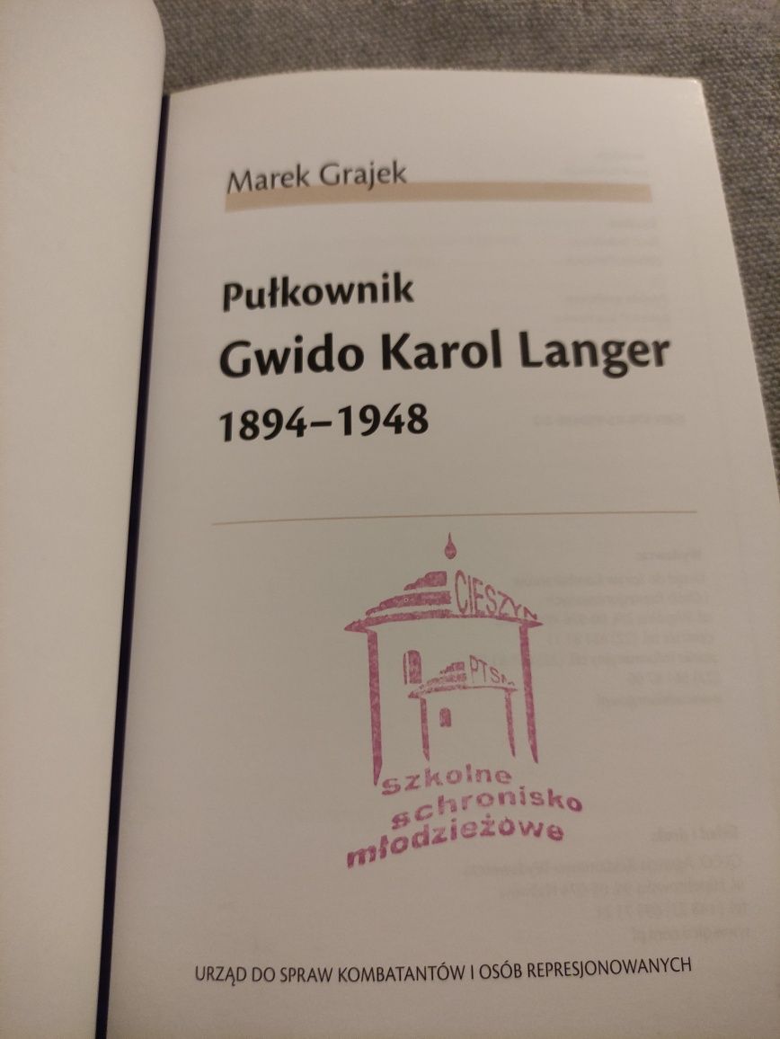 Pułkownik Gwido Karol Langer
