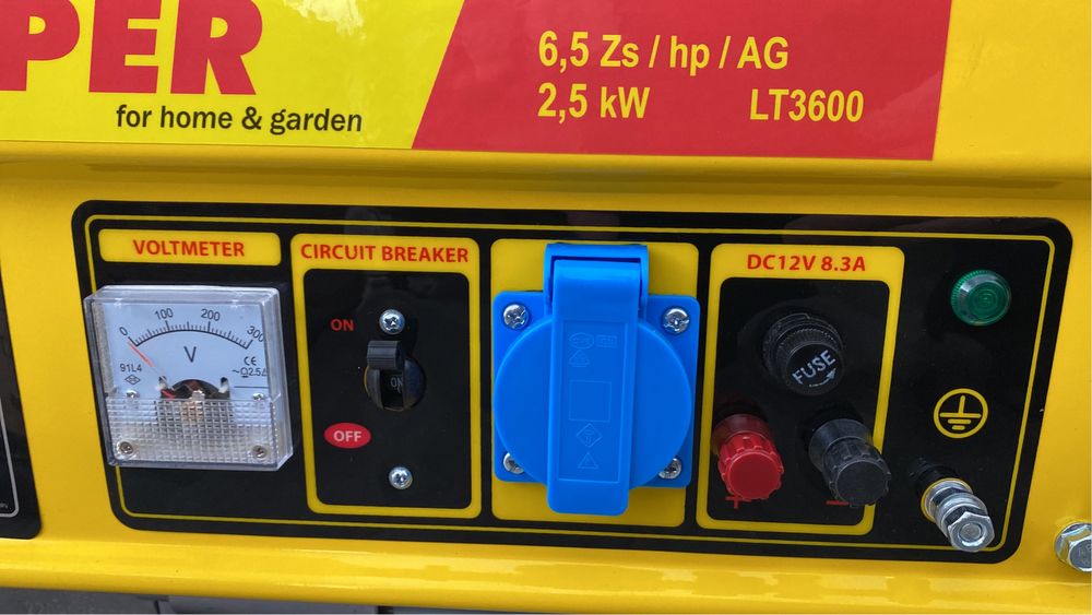 Генератор бензиновий Jasper LT3600 2,8kw