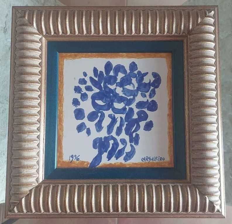 Cargaleiro – original 20x20 cm Catalogado em livro e com certificado