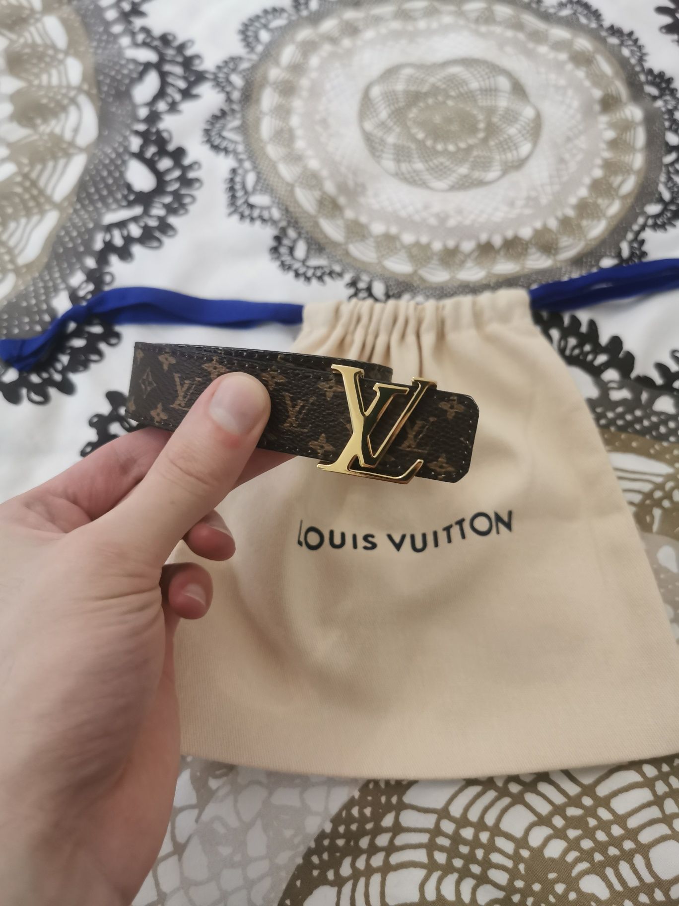 Pasek LV 2.0 a Louis Vuitton belt monogram