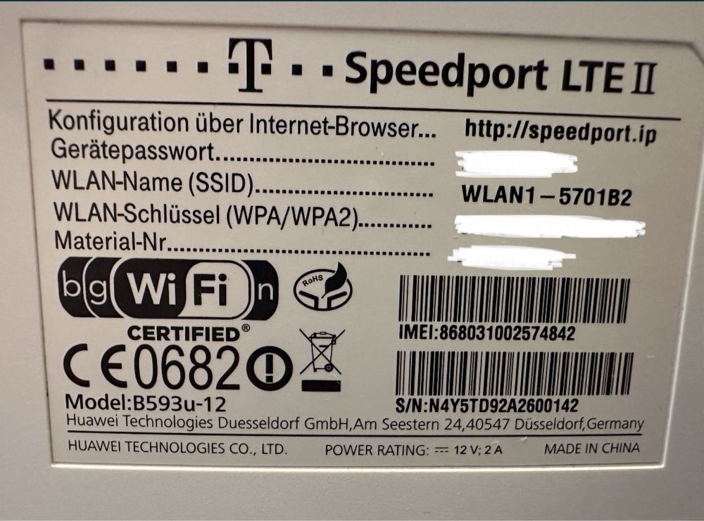 Router LTE WiFi Huawei B593u-12 z wbudowanym modemem 4G LTE