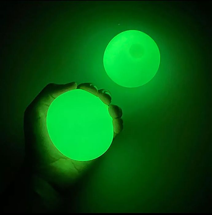 Bolas de parede pegajosa