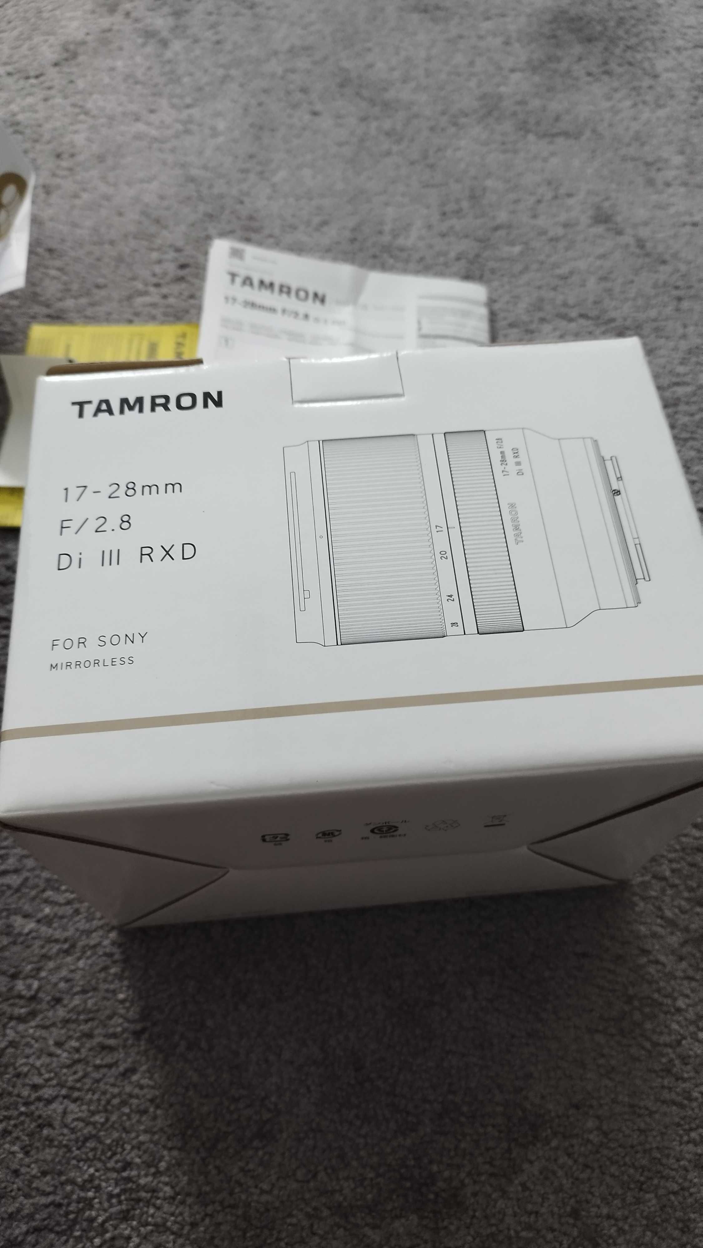 Tamron 17-28mm f/2.8 Di III RXD – Obiektyw Sony E