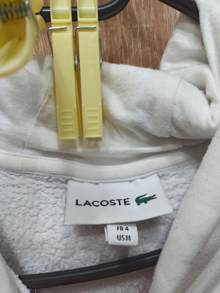 Biała bluza Lacoste M