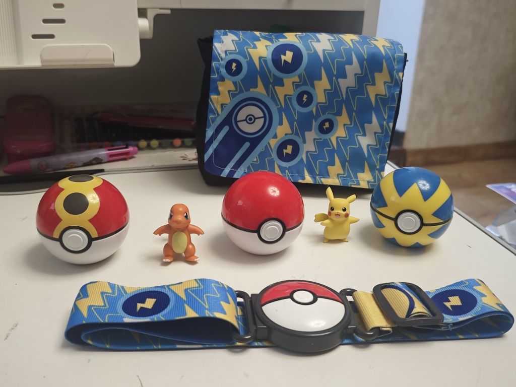 Ігровий набір Pokemon Спорядження тренера Пікачу + бонус!