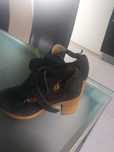 Sapatos nobuck azul