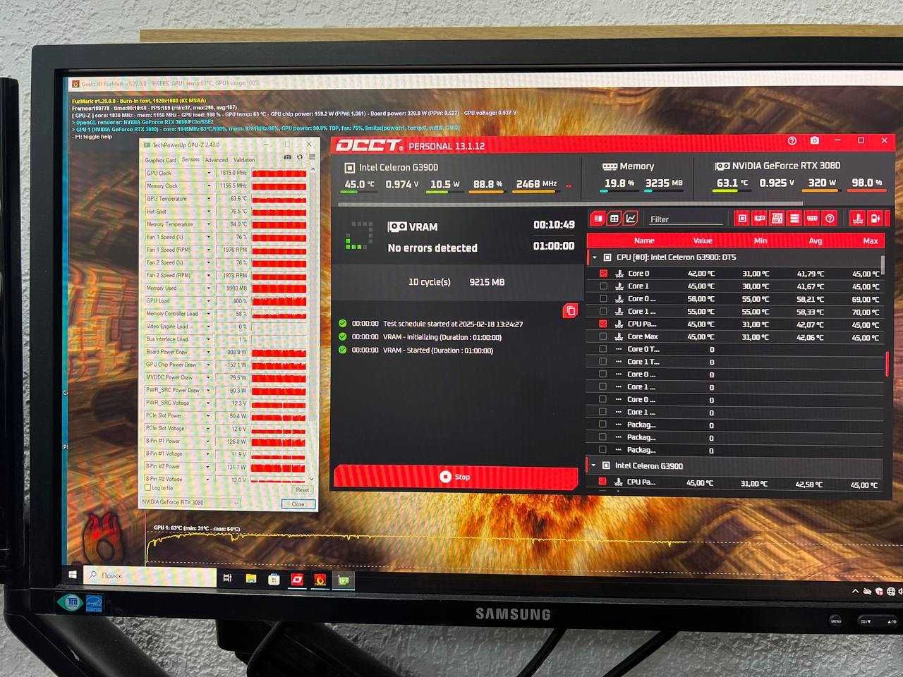 Відеокарта Asus TUF GeForce RTX 3080 Gaming OC KLAVAcomp