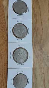 Conjunto de 4 moedas 25 escudos coleção