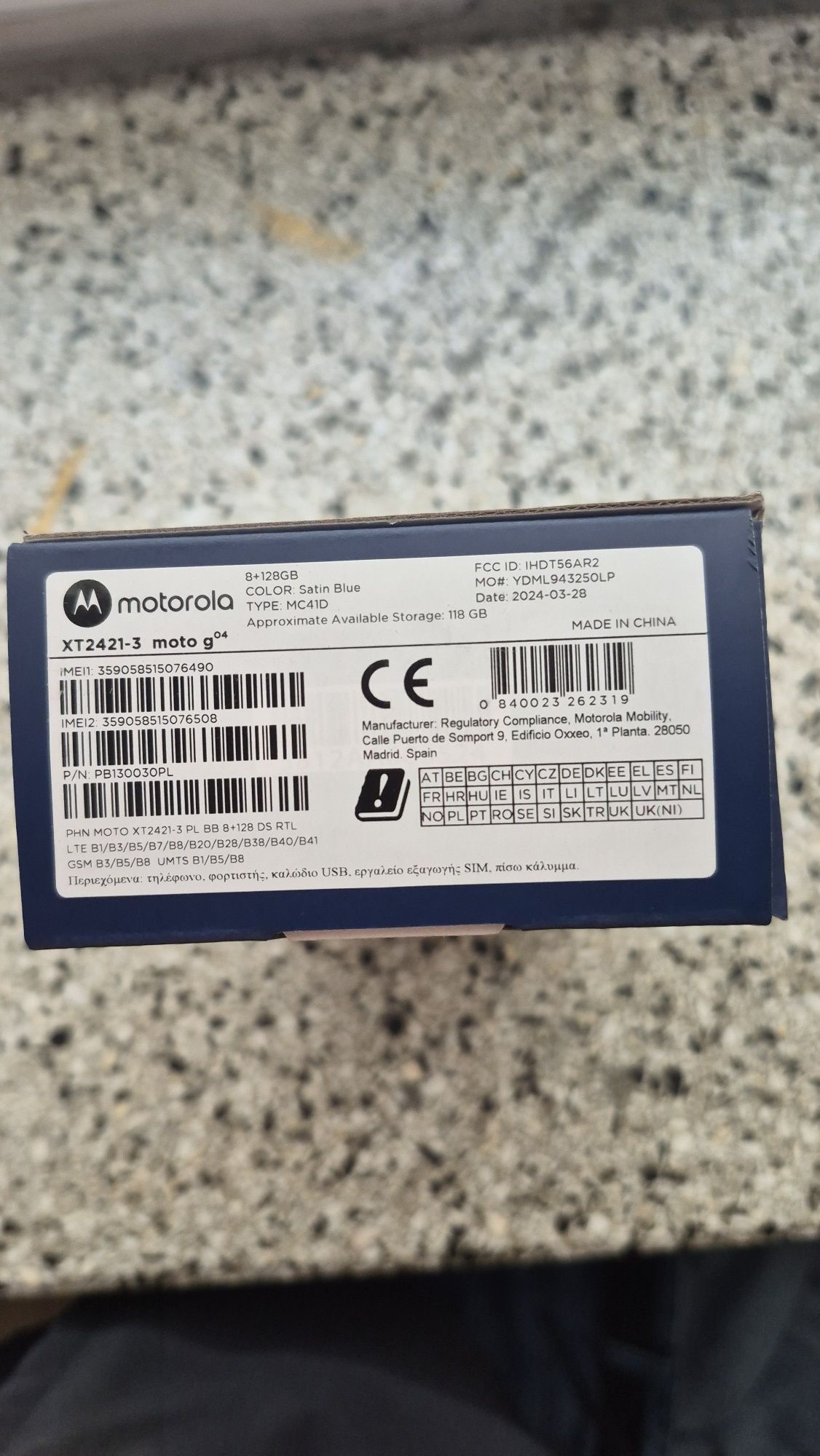 Motorola moto g04 8/128