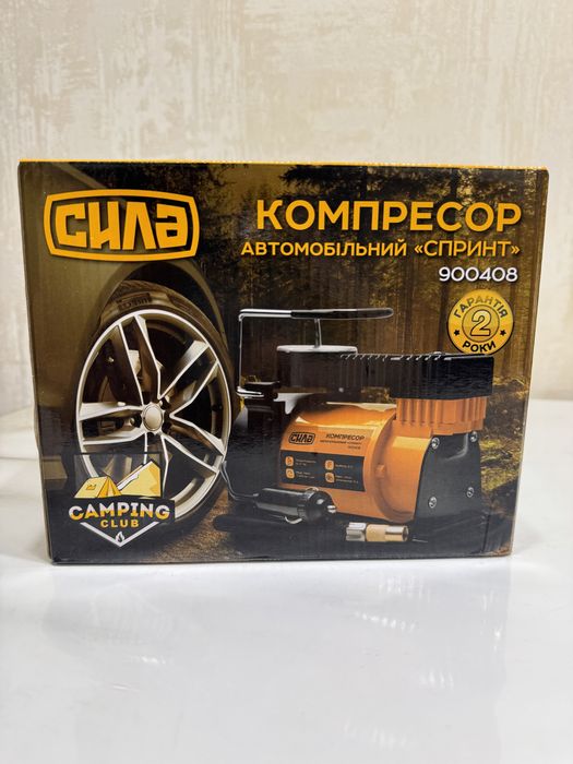 Компрессор автомобильный 12V "Сила" 900408