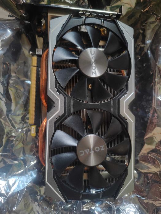 zotac geforce gtx 1070 mini 8gb 256bit gddr5 (używana / stan b.dobry)