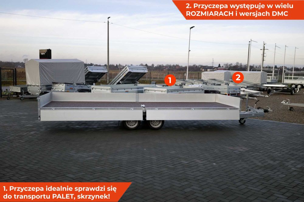 NOWA Laweta samochodowa 588 x 208  DMC 3,5T Gaupen GWARANCJA 10 lat