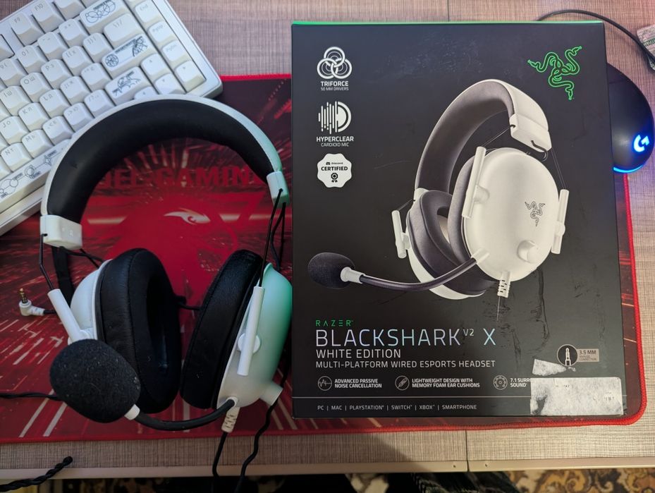 Razer blackshark v2 X White