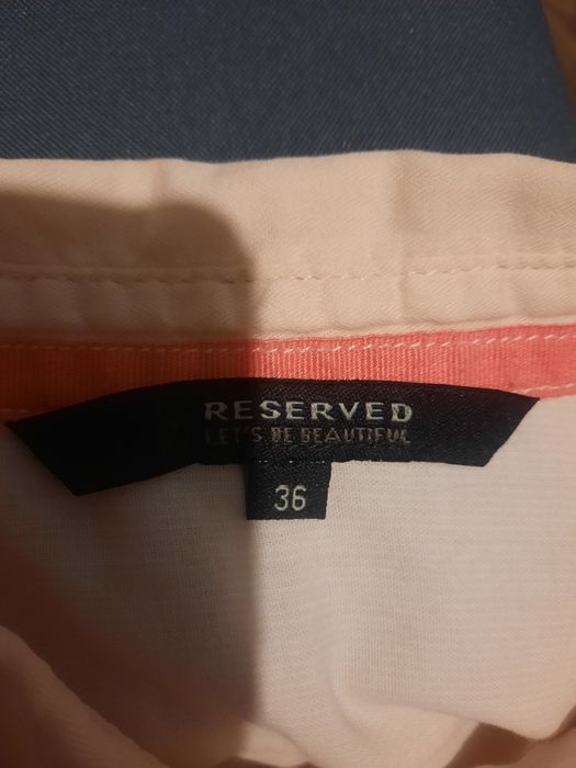 Жіноча рубашка ніжно персикового кольору reserved 36