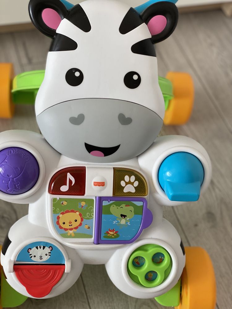 Інтерактивні ходунки Fisher-Price Зебра(Оригінал)