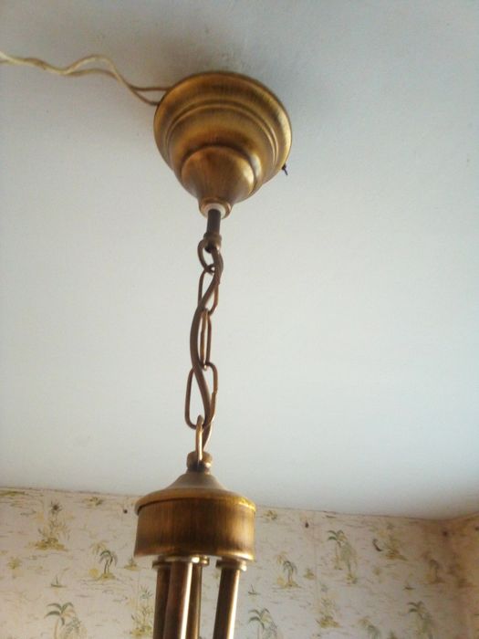 Люстра ексклюзивна з латуні обмін