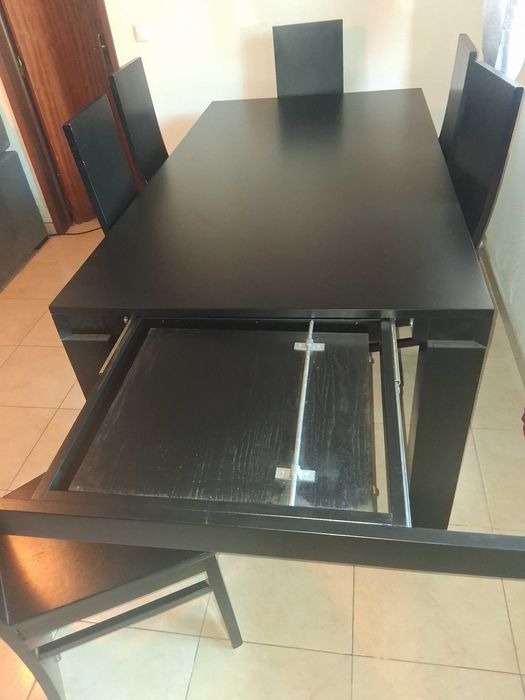 Móveis para sala de estar, mesa, cadeiras