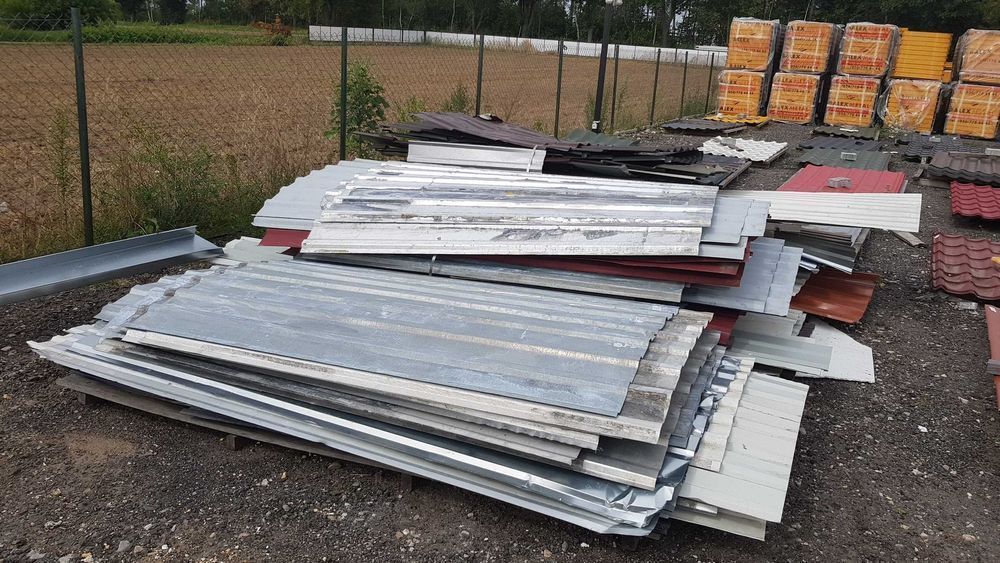 Tanie Blachy Dachowe 2 gatunek Blacha Trapezowa T18 Ocynk Powlekana T7
