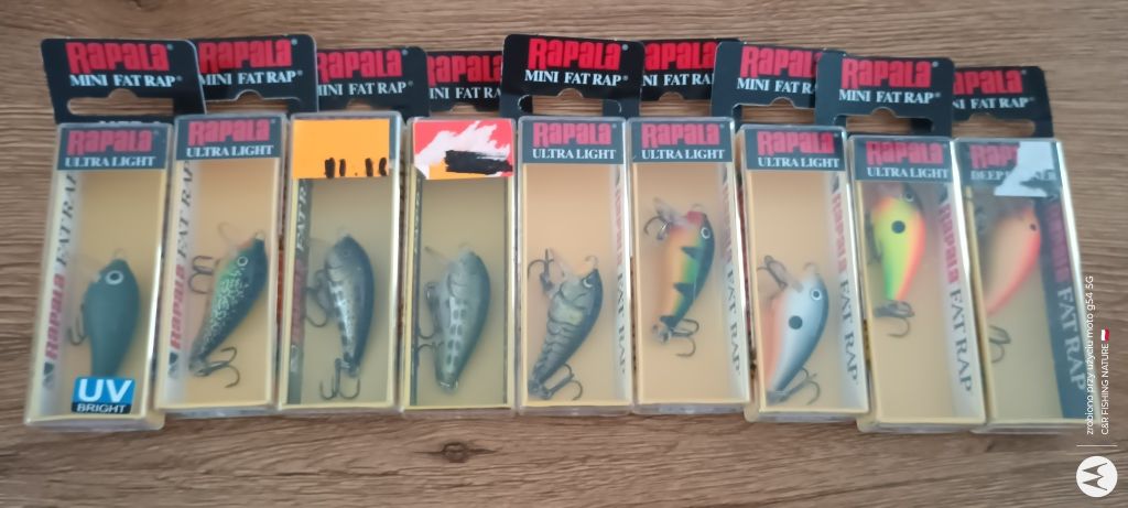 Rapala Mini Fat Rap 3 _ Oryginały Balsa !