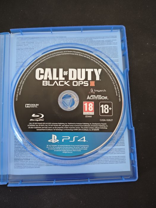 Гра PS4 Call of Duty: Black Ops III