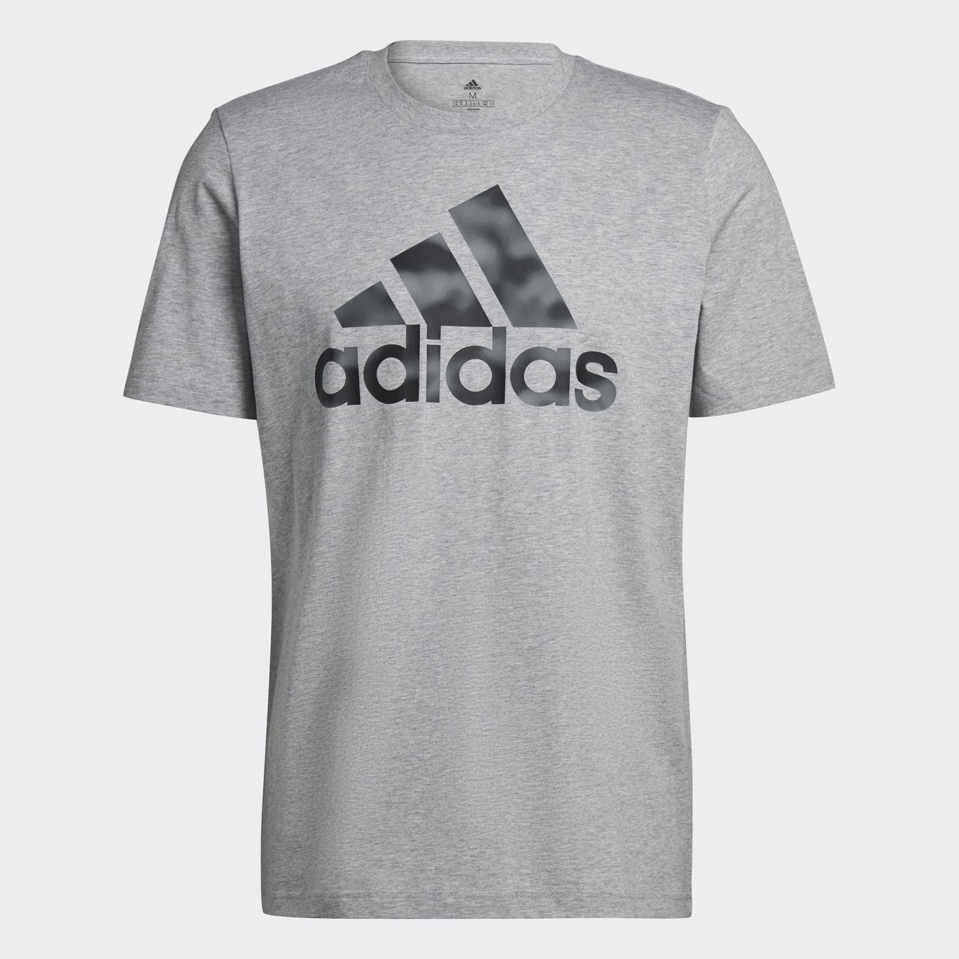 Чоловіча сіра футболка Adidas