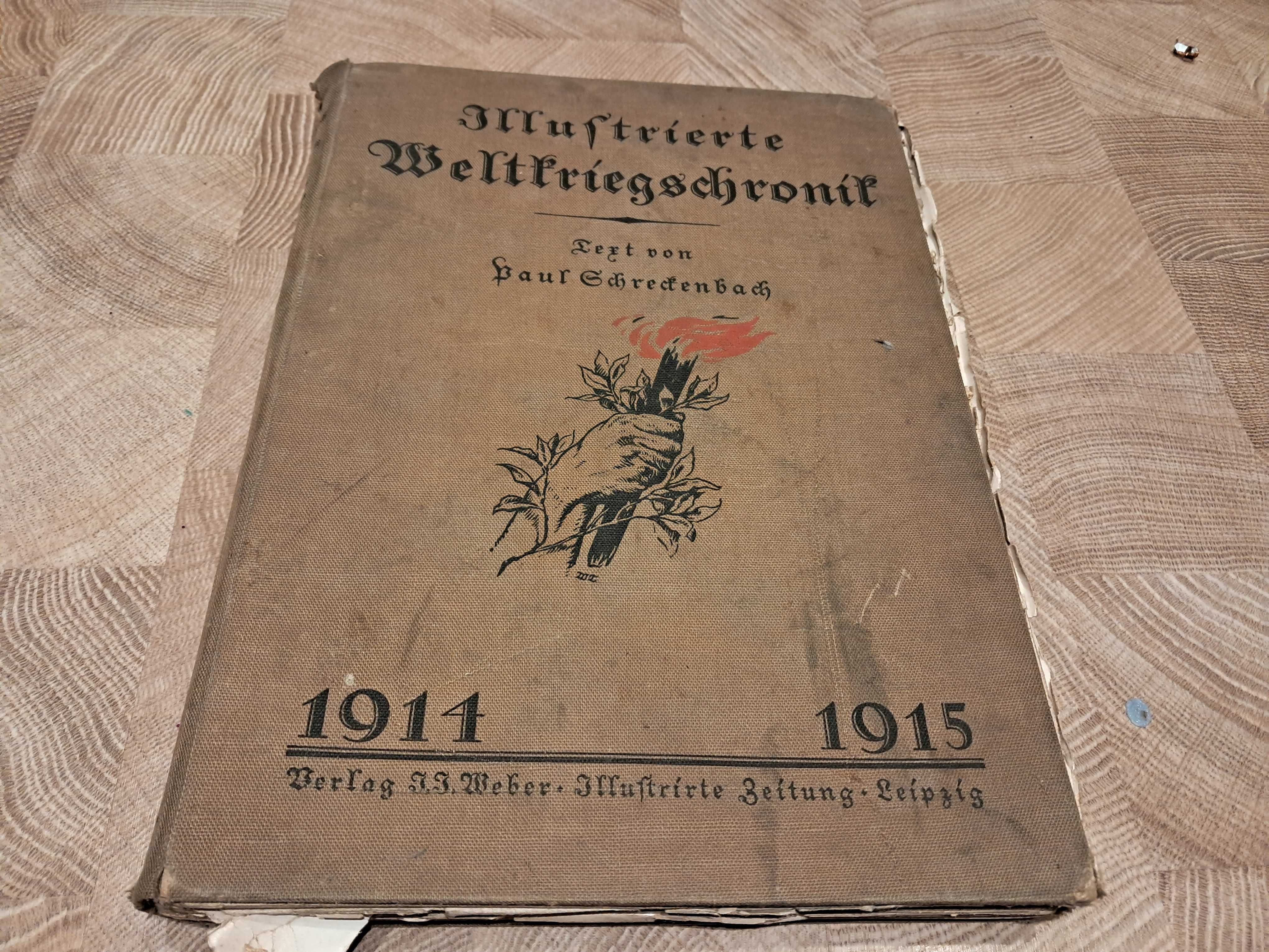 Illustrierte Weltkriegschronit 1914-15 kronika I Wojny Światowej