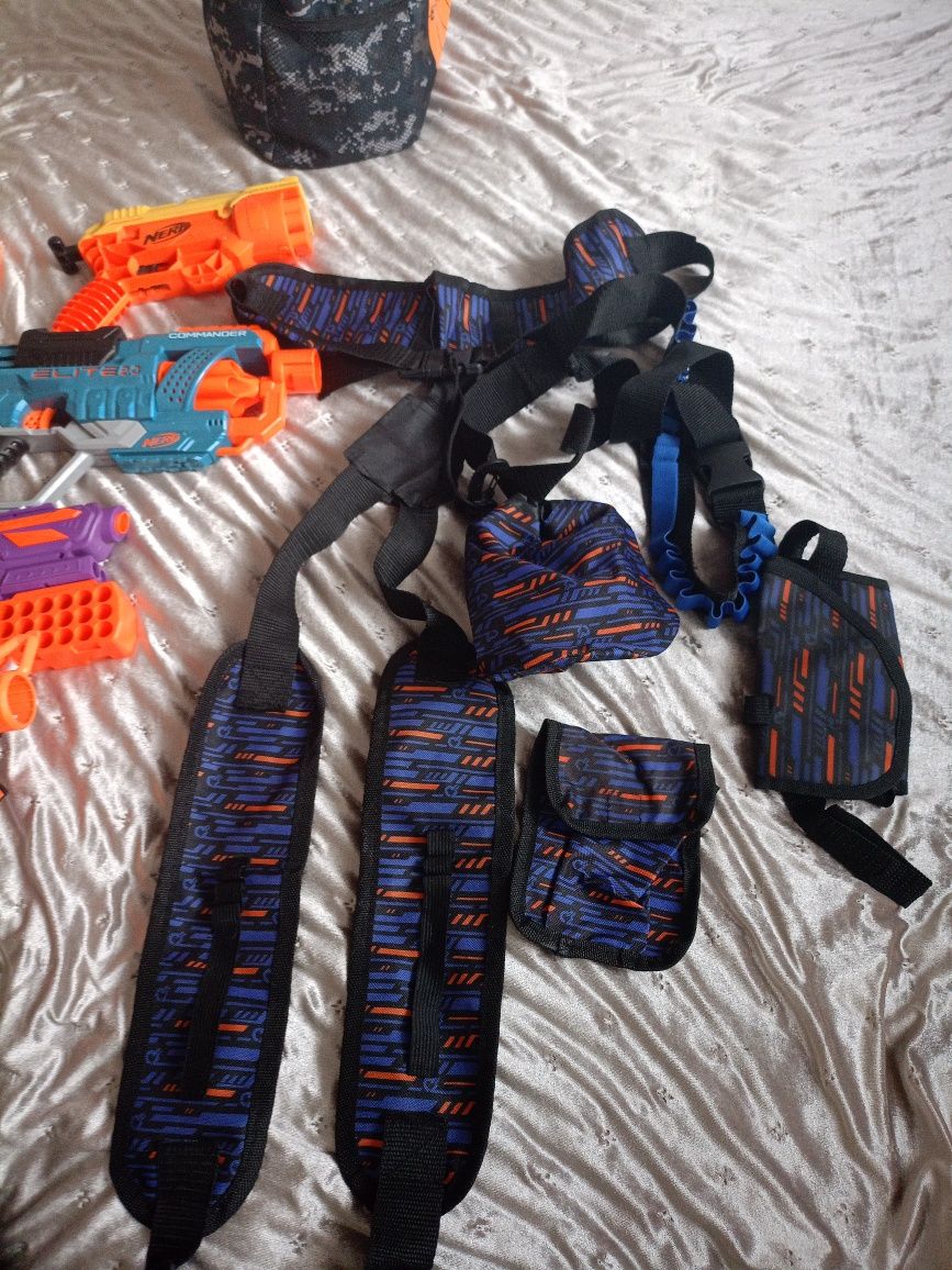 Pistolet nerf komplet