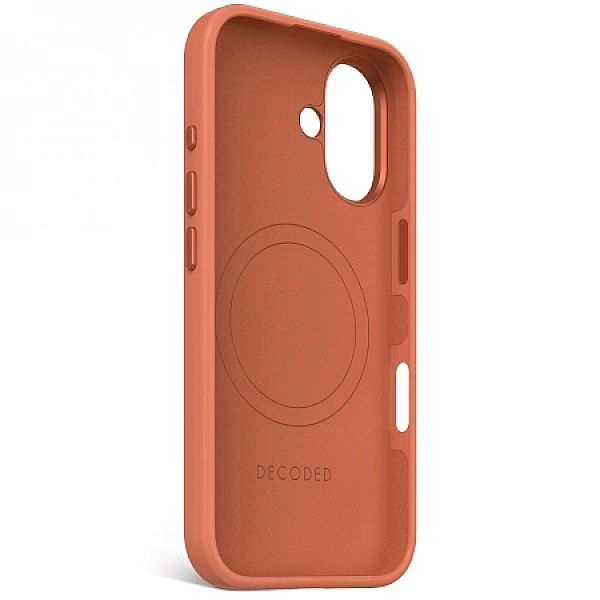 Etui Decoded AntiMicrobial Silicone Backcover z MagSafe do iPhone 16 -